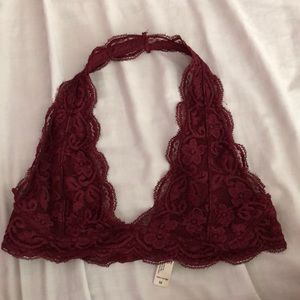 Wine Red/ Burgandy Bralette